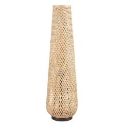 Lampa podłogowa Sanico Goldlux Zanzibar Natural, 28 x 98 cm