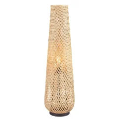 Lampa podłogowa Sanico Goldlux Zanzibar Natural, 28 x 98 cm