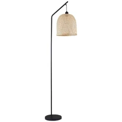 Lampa podłogowa Sanico Goldlux Rio Natural, E27