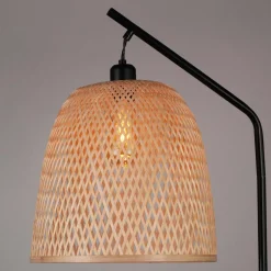 Lampa podłogowa Sanico Goldlux Rio Natural, E27