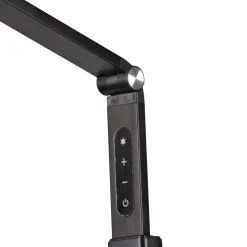 Lampa podłogowo-biurkowa LED Sanico Goldlux Ferrara, 3000-6000K, czarna