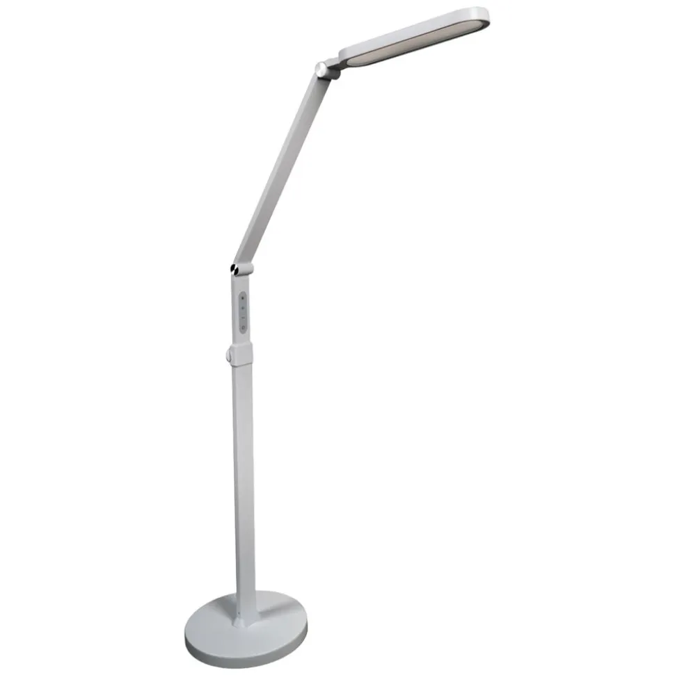 Lampa podłogowo-biurkowa LED Sanico Goldlux Ferrara, 3000-6000K, biała
