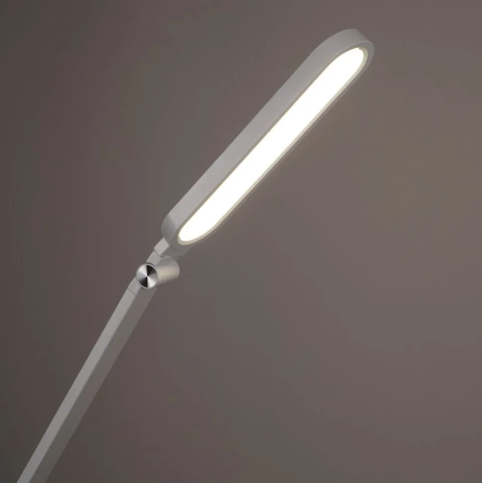 Lampa podłogowo-biurkowa LED Sanico Goldlux Ferrara, 3000-6000K, biała
