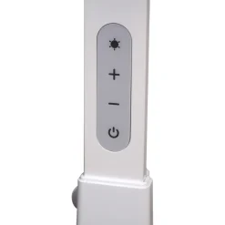 Lampa podłogowo-biurkowa LED Sanico Goldlux Ferrara, 3000-6000K, biała