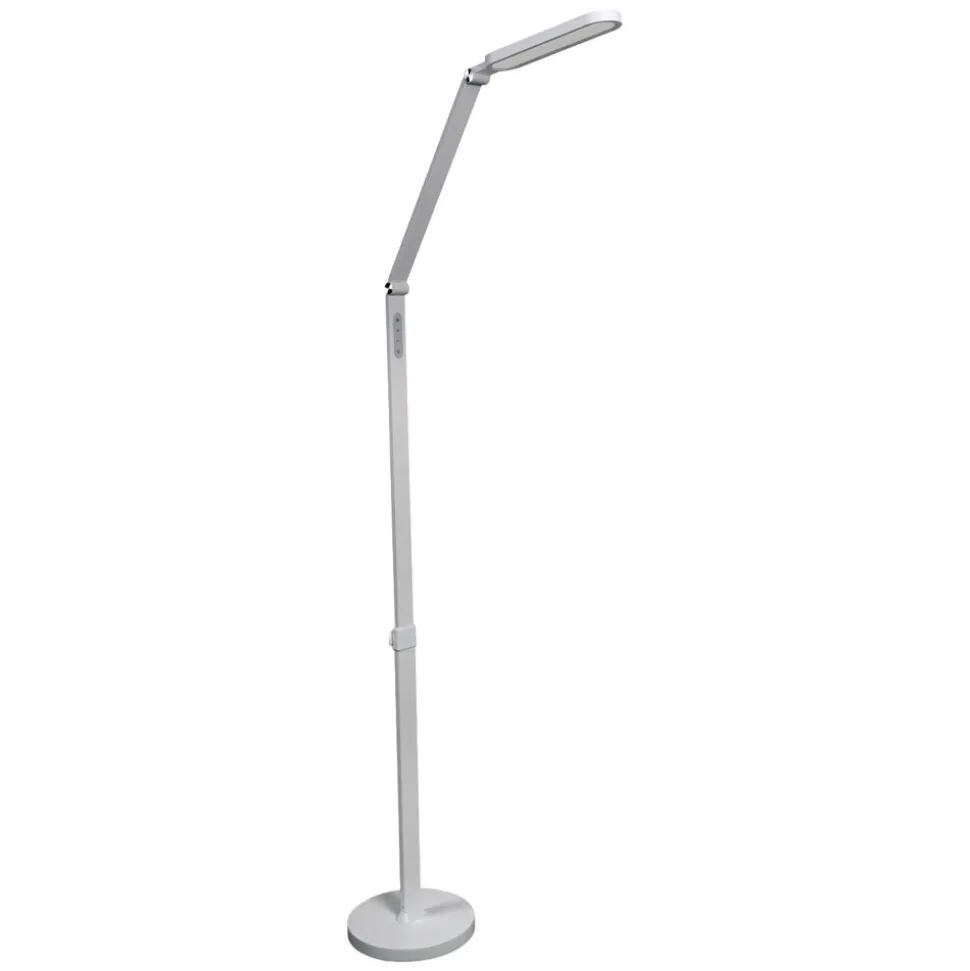 Lampa podłogowo-biurkowa LED Sanico Goldlux Ferrara, 3000-6000K, biała