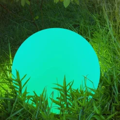 Lampa solarna 30 cm Sanico Goldlux, RGBWW, z pilotem