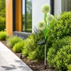 Lampa solarna LED Meven, 3 kwiaty czosnku, 3 diody LED
