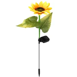 Lampa solarna LED Meven, słonecznik, 3 diody LED