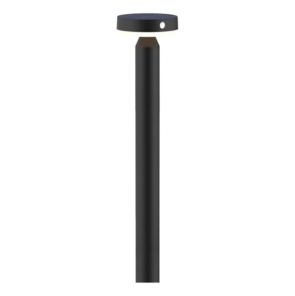 Lampa solarna LED Sanico Goldlux Gwinea, czujnik PIR, stojąca 50 cm, 4000K