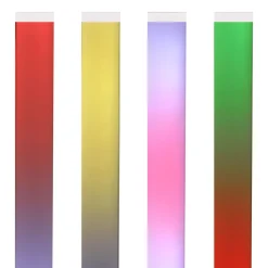 Lampa stojąca LED Sanico Goldlux Magical RGB, czujnik głosu, z pilotem