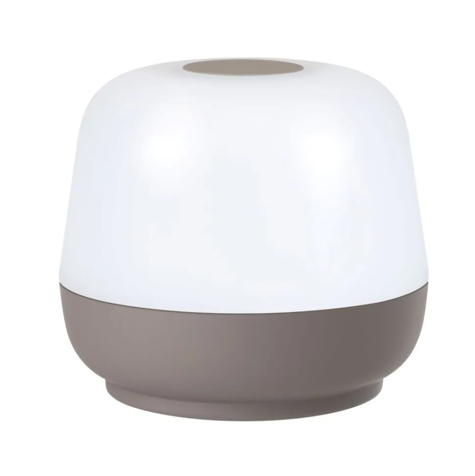 Lampa stołowa LED Sanico Goldlux Samba, USB-C, brązowa