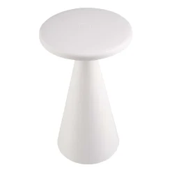 Lampa stołowa LED Sanico Goldlux Paros, USB-C, IP44, biała