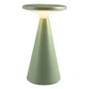 Lampa stołowa LED Sanico Goldlux Paros, USB-C, IP44, zielona