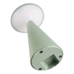Lampa stołowa LED Sanico Goldlux Paros, USB-C, IP44, zielona