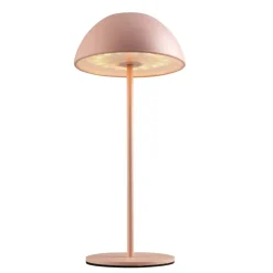 Lampa stołowa LED Sanico Goldlux Tanzania, USB-C, różowa