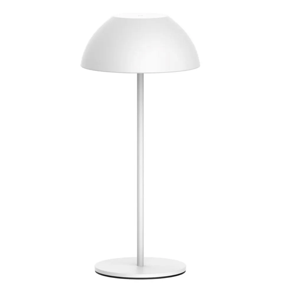 Lampa stołowa LED Sanico Goldlux Tanzania, USB-C, biała