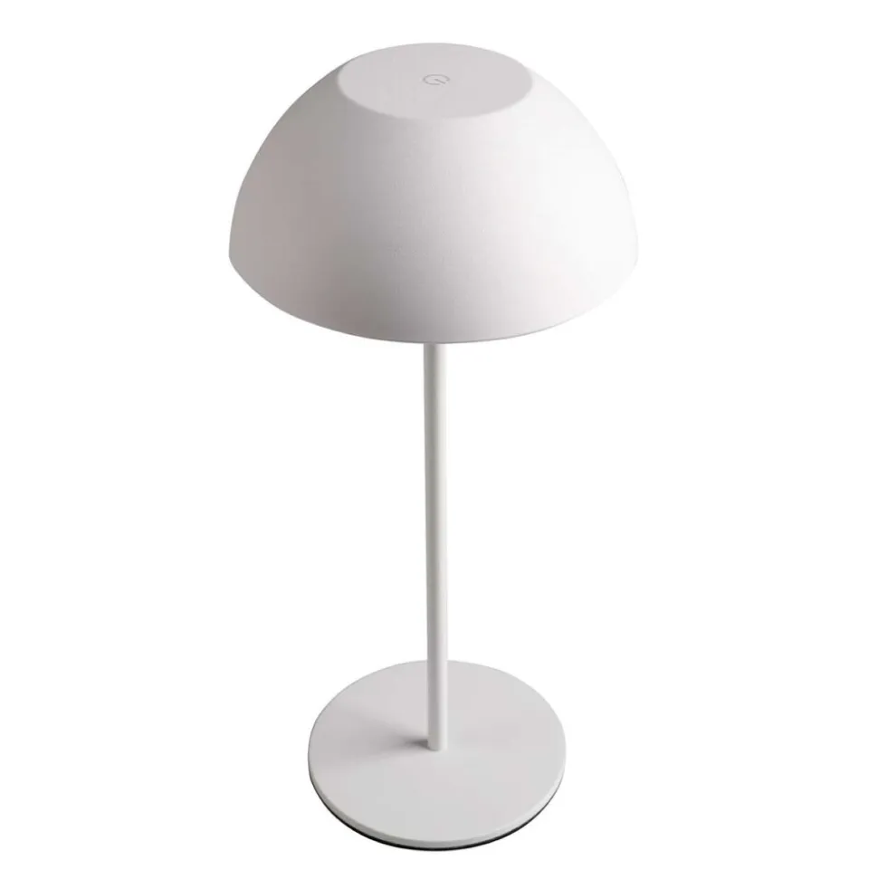 Lampa stołowa LED Sanico Goldlux Tanzania, USB-C, biała