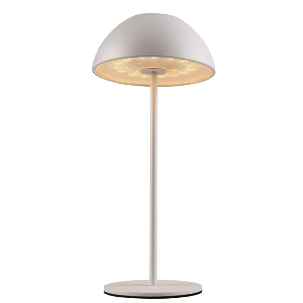 Lampa stołowa LED Sanico Goldlux Tanzania, USB-C, biała