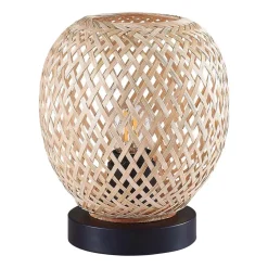 Lampa stołowa Sanico Goldlux Zanzibar Natural, 18 x 21 cm, E27