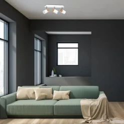 Lampa sufitowa Milagro Joker 3 x GU10, biała