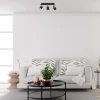 Lampa sufitowa Milagro Joker 3 x GU10, czarny chrom