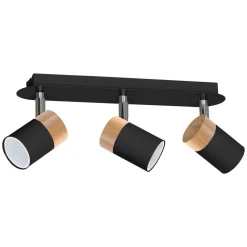 Lampa sufitowa Milagro Joker 3 x GU10, czarna