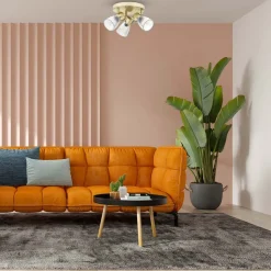 Lampa sufitowa okrągła Milagro Spot Best 3 x E14, złota