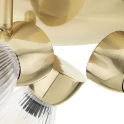 Lampa sufitowa okrągła Milagro Spot Best 3 x E14, złota