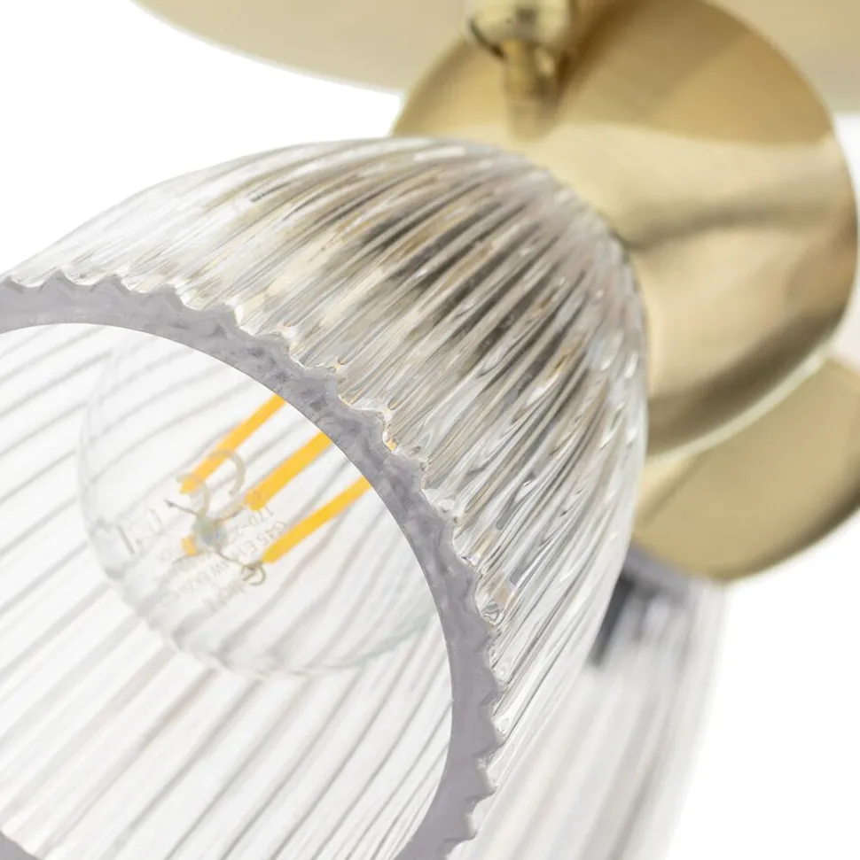 Lampa sufitowa okrągła Milagro Spot Best 3 x E14, złota