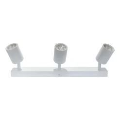 Lampa sufitowa podłużna LED Lethe, 3 punkty świetlne, 345 lm, biała