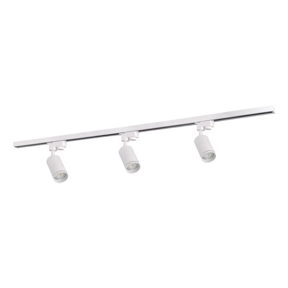 Lampa sufitowa Sanico Goldlux Paris 3 x GU10, na szynie, 1 m, biała