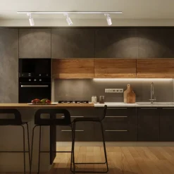 Lampa sufitowa Sanico Goldlux Paris 3 x GU10, na szynie, 1 m, biała