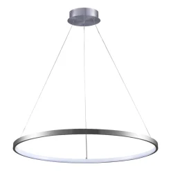 Lampa wisząca LED Sanico Goldlux Lea 1, 20 W, 4000K, srebrna