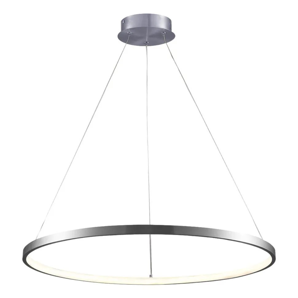 Lampa wisząca LED Sanico Goldlux Lea 1, 20 W, 4000K, srebrna