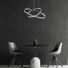 Lampa wisząca LED Sanico Goldlux Lea 2, 35 W, 4000K, srebrna