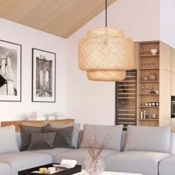 Lampa wisząca Sanico Goldlux Berta XL, 50 x 40 cm, E27