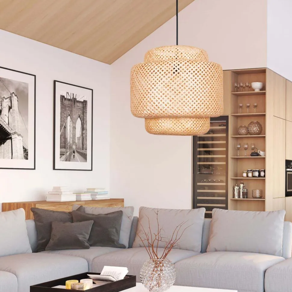 Lampa wisząca Sanico Goldlux Berta XL, 50 x 40 cm, E27