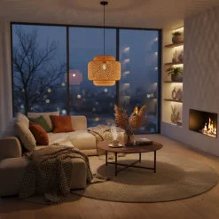 Lampa wisząca Sanico Goldlux Berta, 40 x 38 cm, E27