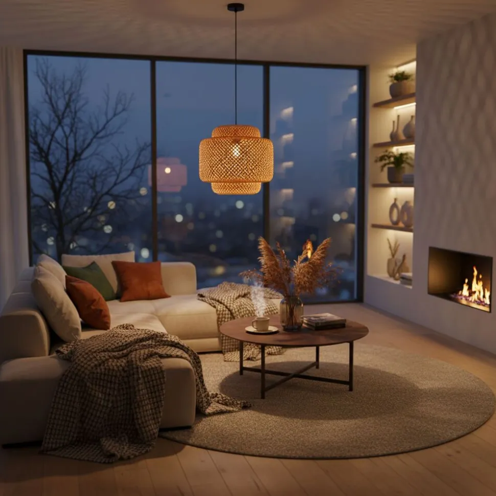 Lampa wisząca Sanico Goldlux Berta, 40 x 38 cm, E27
