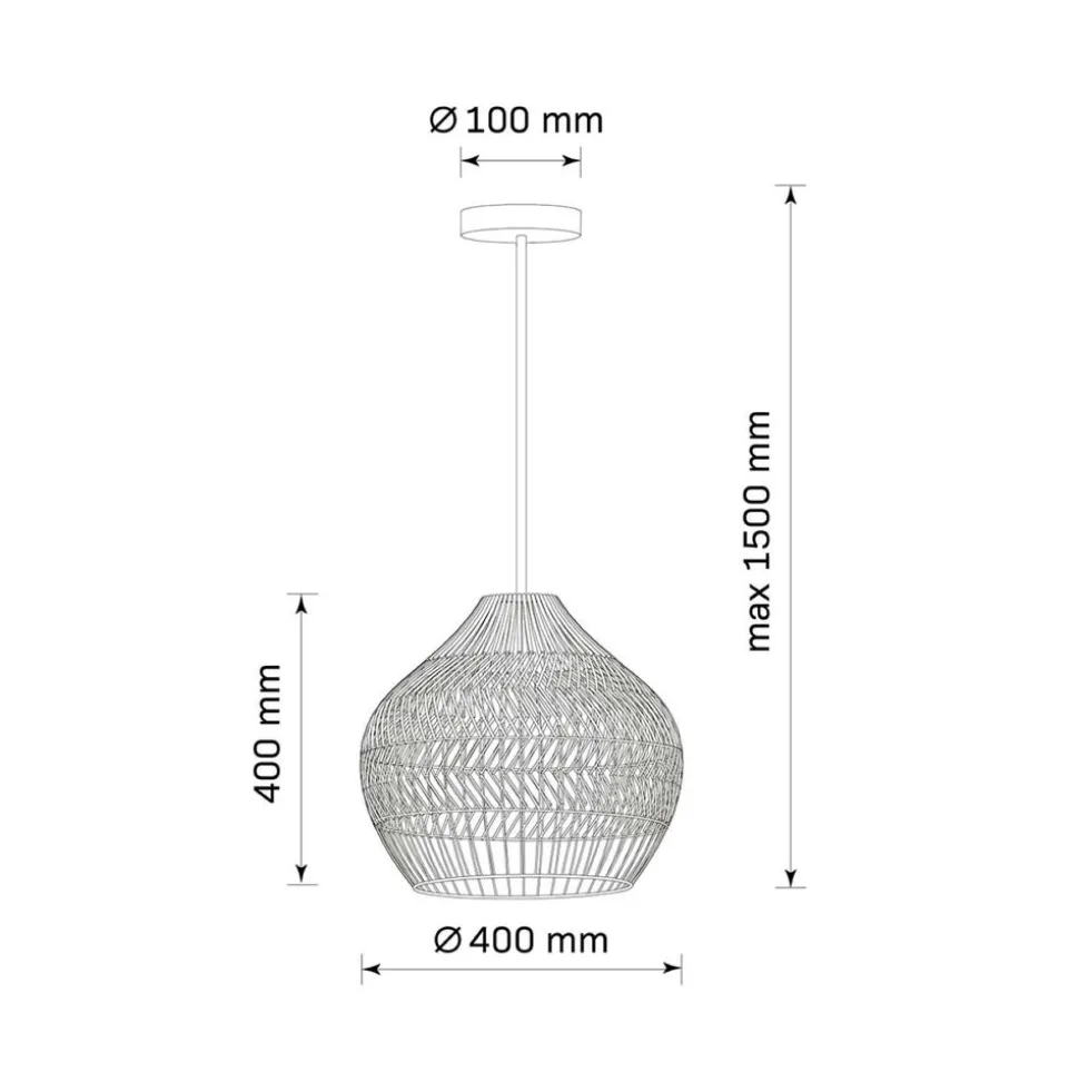 Lampa wisząca Sanico Goldlux Fuji, E27