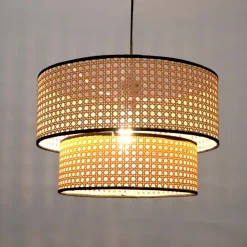 Lampa wisząca Sanico Goldlux Takara, 40 x 26 cm, E27