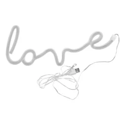 Lampka dekoracyjna LED Sanico Goldlux, neon love