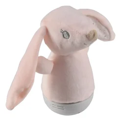 Lampka LED Sanico Goldlux, Królik, różowa, z pozytywką