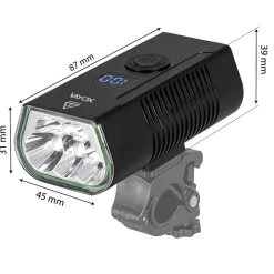 Lampka rowerowa przednia Vayox VA0073, 1020 lm, akumulatorowa, z powerbankiem