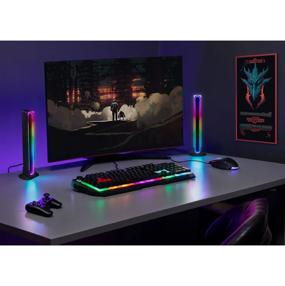 Lampy RGB Tracer Ambience Smart Vibe, z pilotem