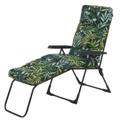 Leżak ogrodowy Patio Tulon G054-02IB, wielopozycyjny, zielony