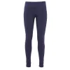 Legginsy damskie, niebieskie z lampasem Love, S/M, z wysokim stanem