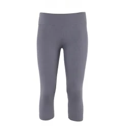 Legginsy damskie ¾, szare, rozmiar S/M