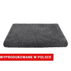 Legowisko Dogguru z pianką memory, szare