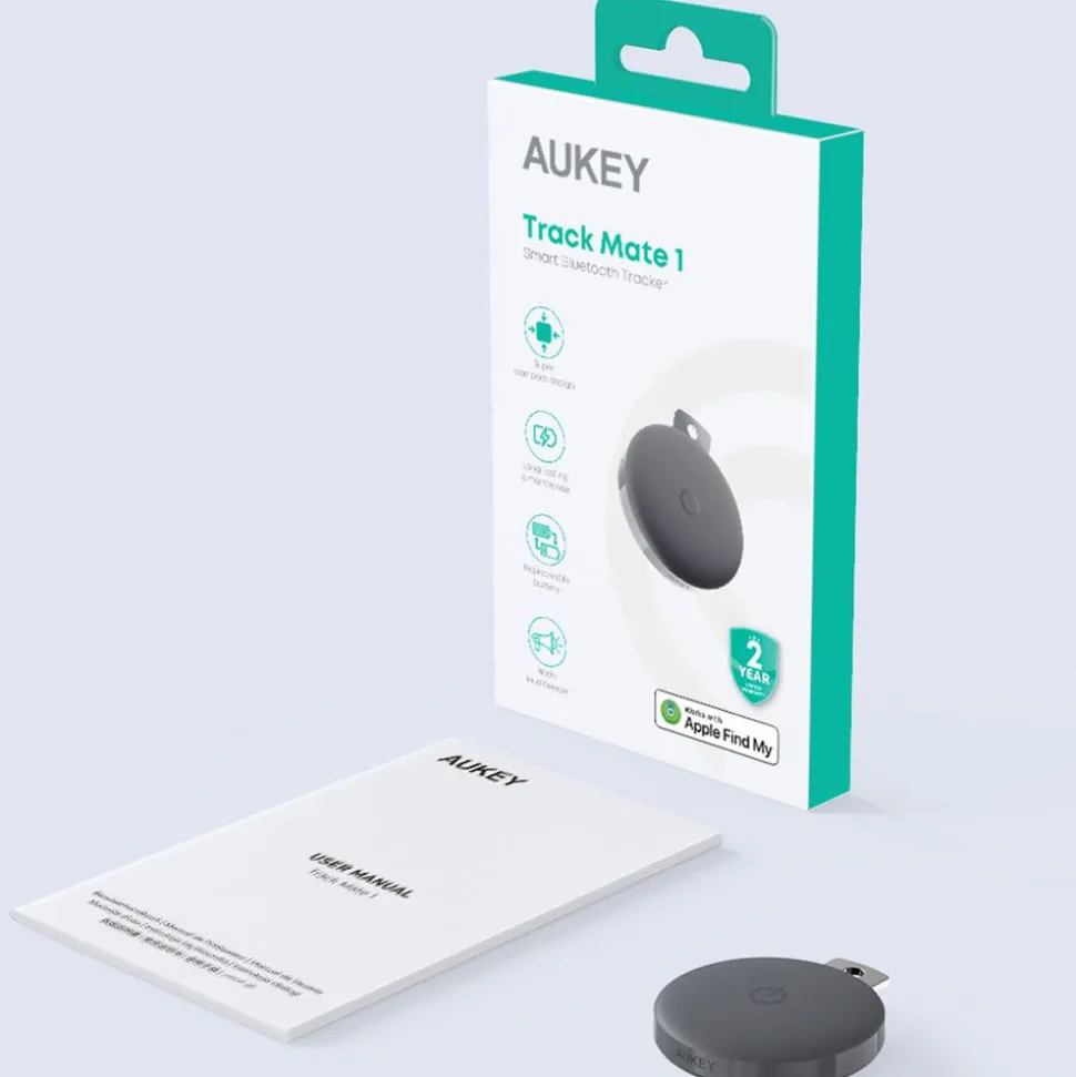 Lokalizator Bluetooth Aukey TM-10 Track Mate 1, szary